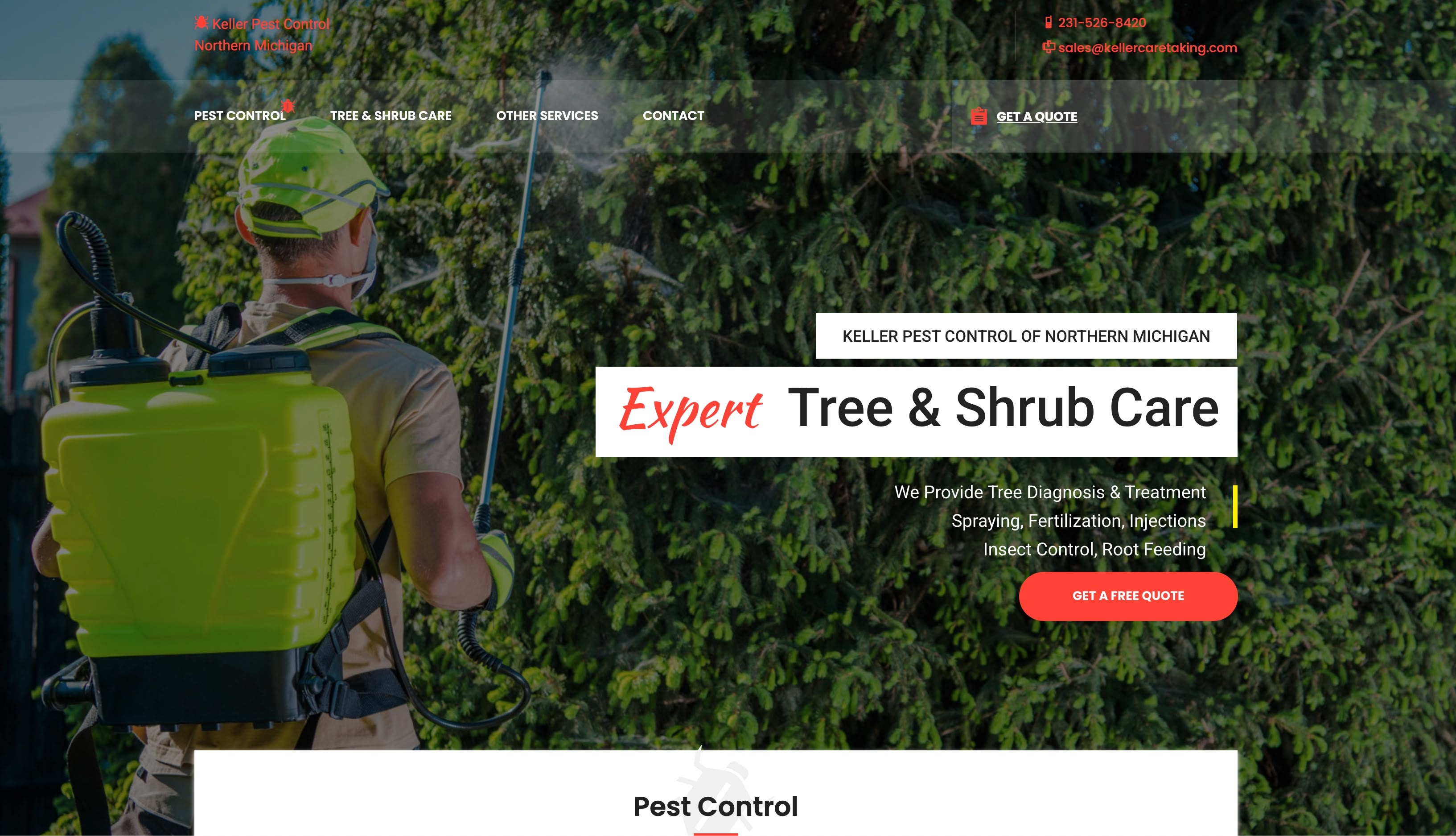 Keller Pest Control of Northern Michigan